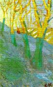 Kazimir Malevich trees china oil painting artist